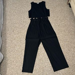 Two piece high wasted pants and tank